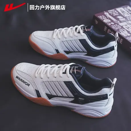 回力男鞋运动鞋男2025新款春季透气羽毛球网球鞋网面跑步鞋子男款商品大图