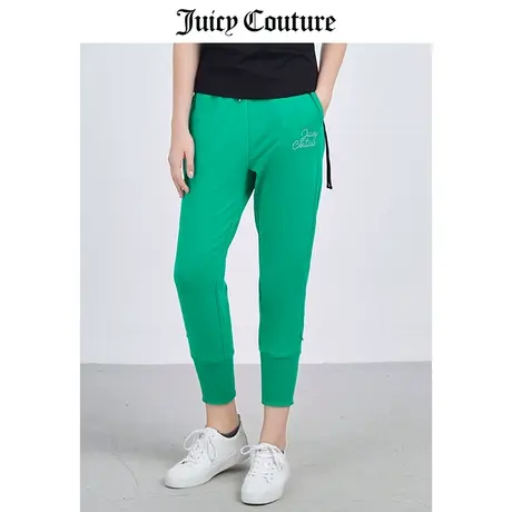 Juicy Couture橘滋休闲长裤夏季新款针织长裤薄款束脚裤子宽松女商品大图