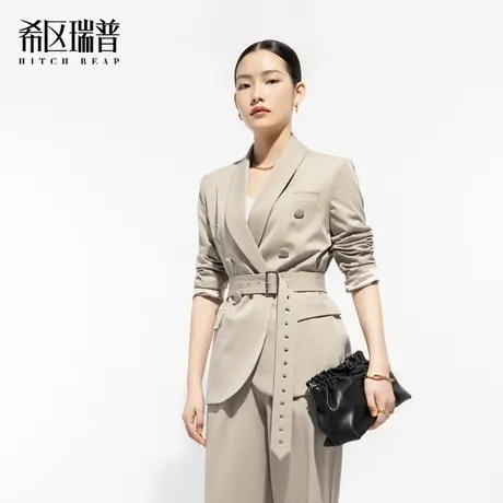 希区瑞普高端气质极简西装套装女年春季新款时尚洋气法式职业套装图片