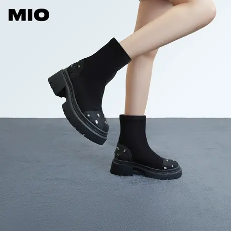 MIO米奥 弹力靴/袜靴 M235632315图片