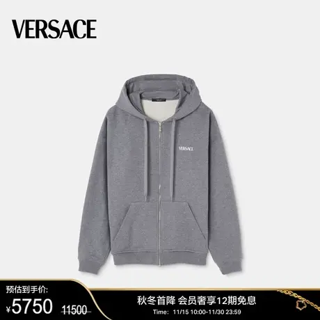 【新年礼物】 VERSACE/范思哲男士La Colonna拉链连帽衫图片