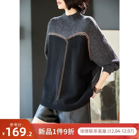 宝诗黎高腰显瘦皮质短裤2023年新款外穿宽松直筒百搭显瘦休闲裤子商品大图