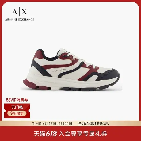 ARMANI EXCHANGE/阿玛尼2025夏季新款男士潮流撞色跑步休闲鞋官方商品大图