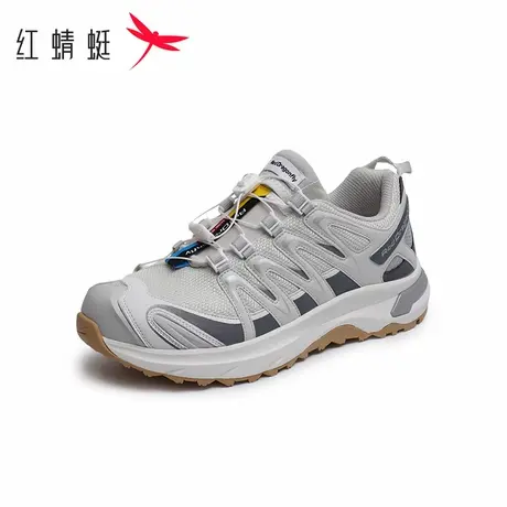 商场专柜同款红蜻蜓男女同款时尚休闲鞋撞色单鞋户外软底运动鞋子商品大图