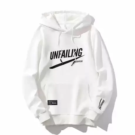 男士卫衣连帽潮牌2023新款春秋外套带帽韩版时尚学生潮流宽松套装商品大图