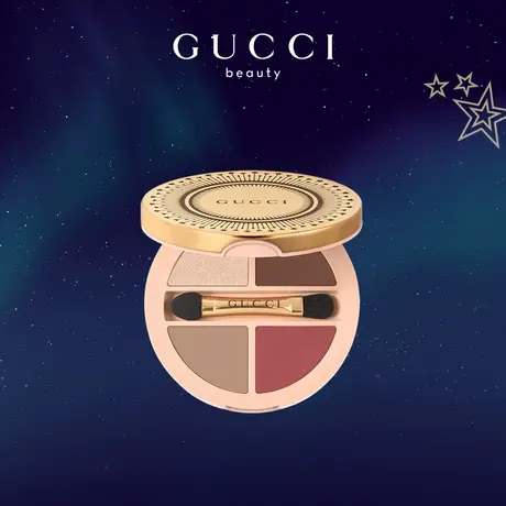 【38节礼物】GUCCI古驰星采无界眼影盘 01星棕夏日大地色图片