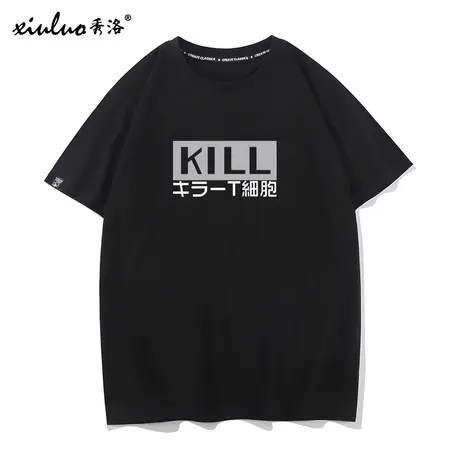 秀洛工作细胞T恤男女短袖白血球红血球血小板动漫周边衣服打底衫商品大图