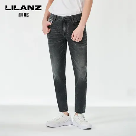 【商场同款】利郎九分牛仔裤男士潮流休闲2023小脚裤子23XNZ23401商品大图