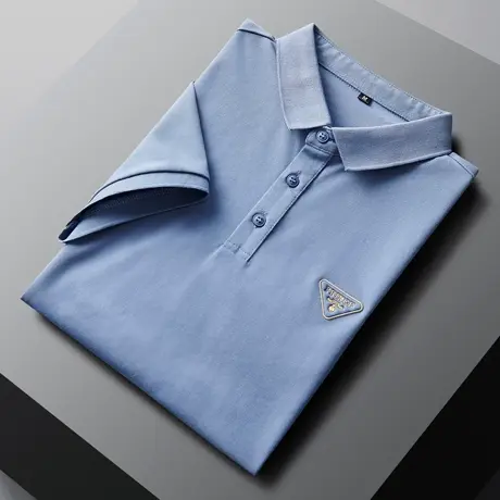 商务polo衫男夏季薄款男装翻领衣服男士高端T恤短袖2023新款潮流商品大图