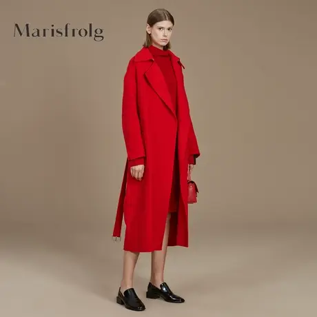 【奥莱清仓保暖季特价 】玛丝菲尔毛呢外套商品大图