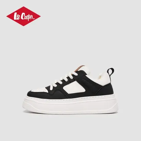 Lee Cooper2025春季新款板鞋男耐磨防滑百搭男鞋厚底增高休闲鞋男商品大图