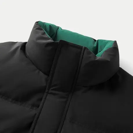 HLA/海澜之家sportsday潮流运动羽绒服2023秋冬新立领保暖外套男商品大图