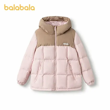 巴拉巴拉balaOne童装儿童羽绒服男女童厚外套冬季2025新款亲子装商品大图