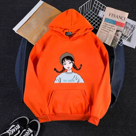 春季秋装2024年新款薄款卫衣女士宽松韩版潮ins秋冬加绒加厚外套图片