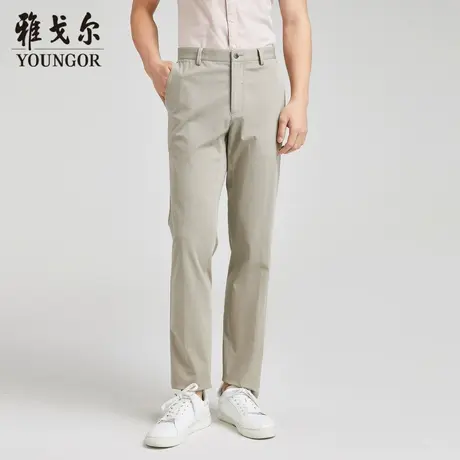 雅戈尔 商场同款男卡其休闲系列休闲裤YCDP330449YWA图片