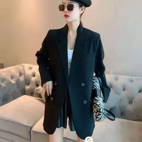 2023春季新款气质西装外套女韩版休闲英伦风设计感网红西服上衣女图片