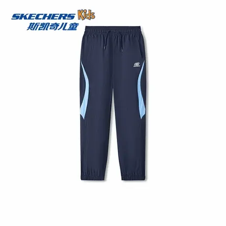 Skechers斯凯奇儿童舒适休闲长裤男女童中性款弹力舒适运动裤子商品大图