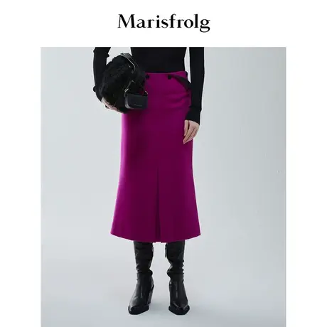 【奥莱独有款限时秒杀1826元】玛丝菲尔半身裙图片