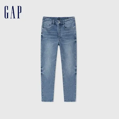 Gap男装春季2024新款美式复古修身牛仔裤百搭直筒休闲裤889511图片