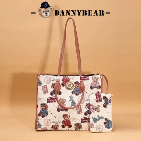 丹尼熊子母大单肩包手提电脑包新品休闲大容量组合包DKB1825050商品大图