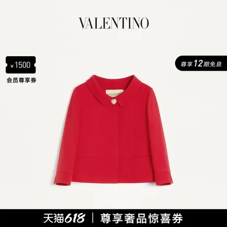 [礼物][12期免息]华伦天奴VALENTINO女士 CREPE COUTURE 夹克图片