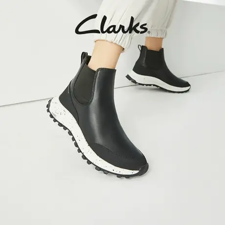 Clarks其乐女鞋2022秋冬新款城市户外系列高帮靴防滑耐磨靴子女商品大图