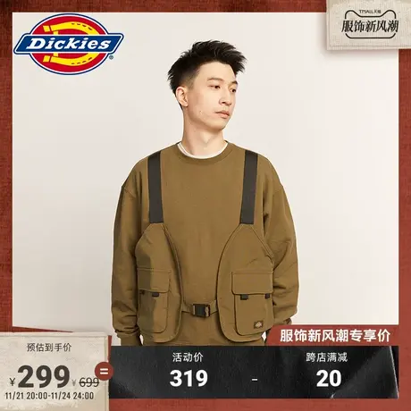 Dickies 男女情侣春夏工装宽松运动美式卫衣 休闲上衣图片