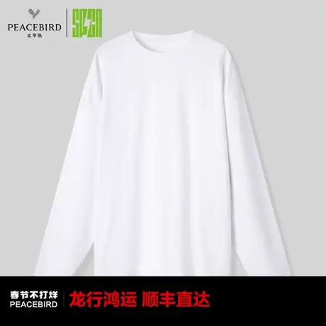 太平鸟SPCN系列年冬季新款百搭廓形针织衫奥莱图片