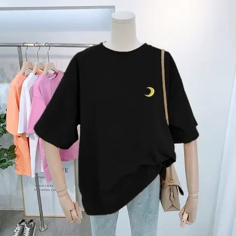 2023年春夏季新款设计感小众韩风chic港味上衣服ins潮短袖t恤女装图片