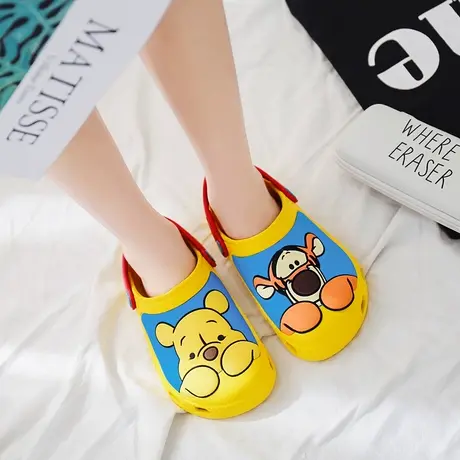 洞洞鞋女ins潮外穿防滑软厚底果冻韩版沙滩鞋学生可爱时尚凉拖鞋商品大图