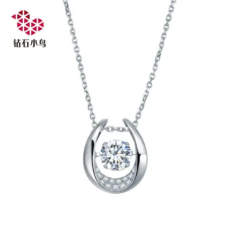 Zbird/钻石小鸟18K钻石吊坠Attractive瞩目-项坠钻坠不含链-NGN36商品大图
