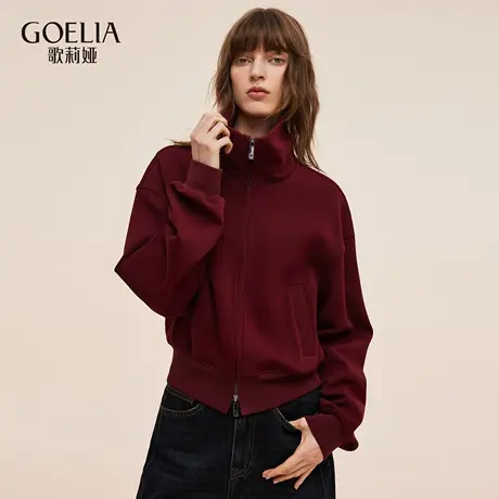 歌莉娅秋季新品空气层短外套1E8J6E490图片