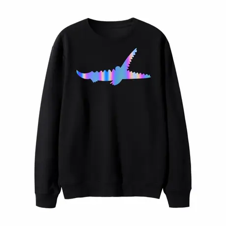 反光潮流网红情侣装卫衣男女春秋薄款潮ins宽松韩版圆领长袖学生商品大图