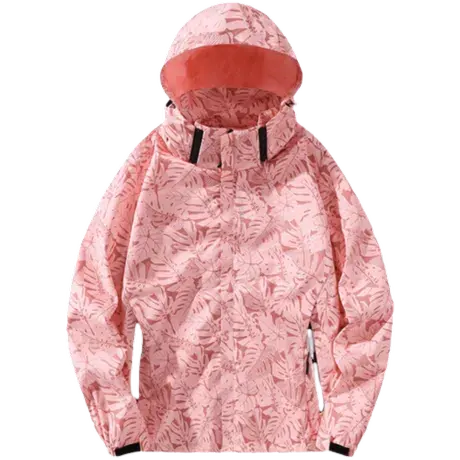 冲锋衣外套女春秋款风衣薄款2022新款冬季三合一可拆卸户外上衣男商品大图