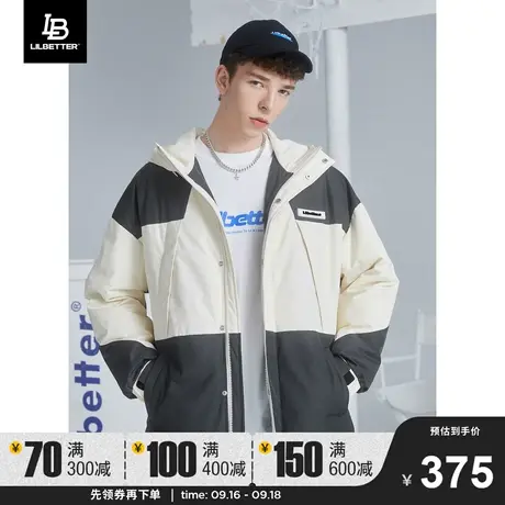 Lilbetter棉服男新款百搭冬装宽松街头棉衣外套男生保暖加厚衣服商品大图