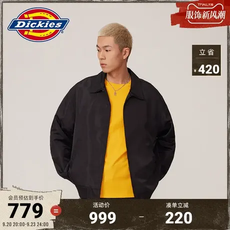 Dickies商场同款23新品秋冬艾森豪威尔设计灵感飞行员工装风夹克图片