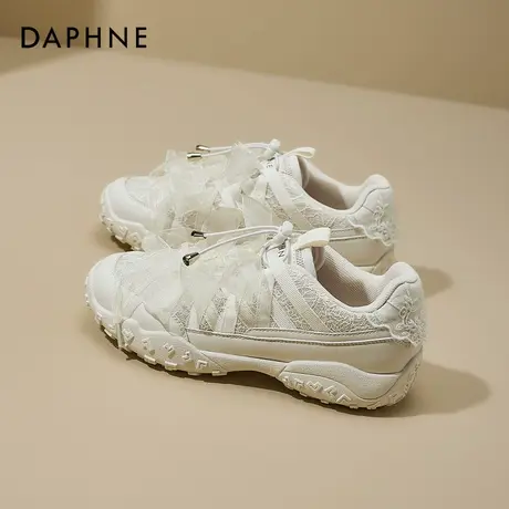 达芙妮运动鞋女夏季薄款2025新款透气鞋子女鞋百搭户外登山德训鞋商品大图