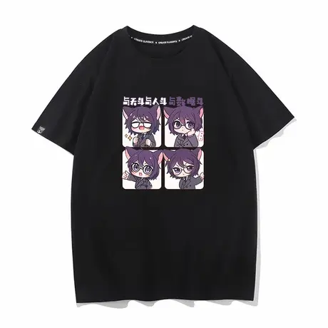 秀洛鼠克之疯狂童话周边衣服奇喵宇宙同人短袖T恤男女情侣装半袖商品大图