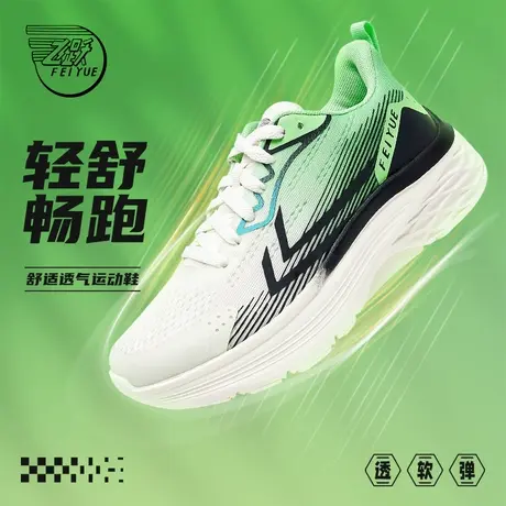 feiyue/飞跃运动鞋女2024秋季款时尚透气休闲鞋男缓震跑鞋178图片