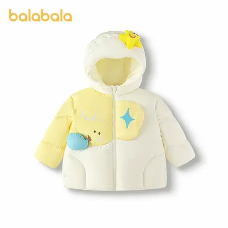 巴拉巴拉balaOne儿童羽绒服女童男童装2025年宝宝冬季保暖外套厚商品大图