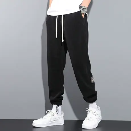 2023新款青少年运动卫裤秋季男装束脚春秋装高中男生休闲长裤子潮商品大图