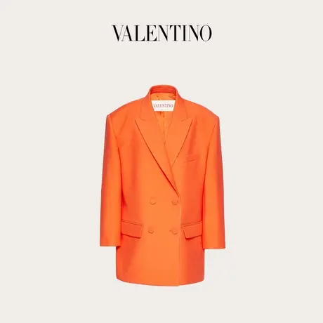 【季末优惠】华伦天奴VALENTINO女士 CREPE COUTURE 外套图片