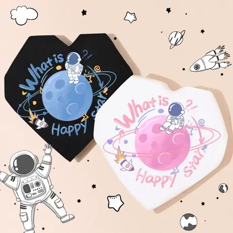 很仙的不一样情侣装夏装短袖t恤夏季nasa宇航员潮牌男女打底上衣图片