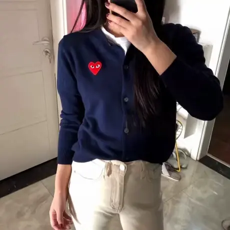 刺绣毛衣针织开衫外套女2025早秋季穿搭韩系慵懒风高级感长袖上衣商品大图