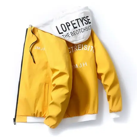 男士外套春秋季2023新款薄款学生青少年夹克男装百搭褂子春装外衣商品大图