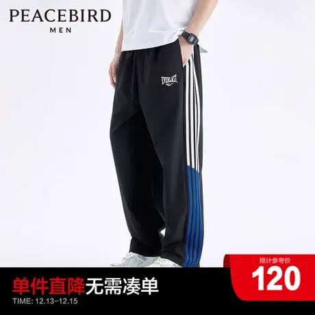 【AIRxPEACE】太平鸟男装 everlast联名系列条纹休闲裤BGD2243图片