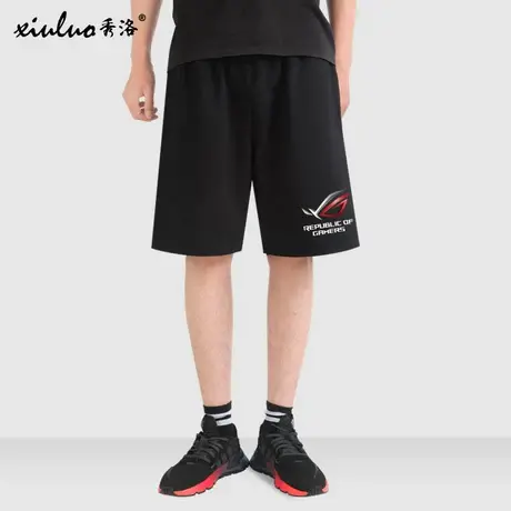秀洛玩家国度败家之眼ROG周边五分裤信仰充值短裤夏季沙滩裤子男商品大图