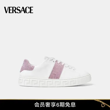 【春夏新品】VERSACE/范思哲 女士水晶Greca运动鞋图片