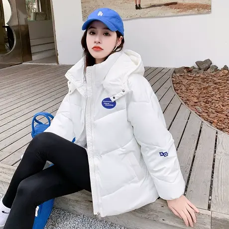面包服短款羽绒棉衣棉服女韩版宽松秋冬季外套加厚棉袄2023年新款图片
