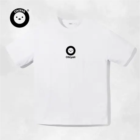 Ohlyah设计师原创卡通品牌短袖t恤男女夏季新款重磅纯棉情侣装图片